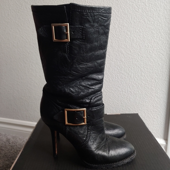 Jimmy Choo Biker Boots - Picture 1 of 5